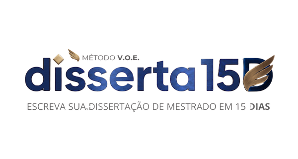 Curso Disserta 15D — escreva sua dissertação de mestrado em 15 dias
