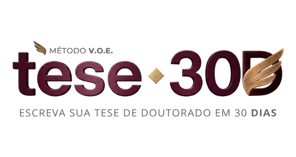 Curso Tese 30D — finalize sua tese de doutorado em 30 dias